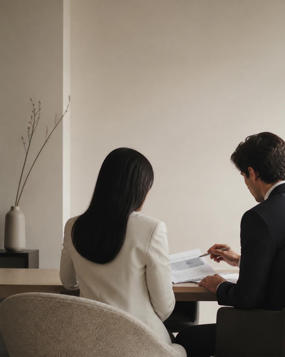 Réunion de travail entre professionnels